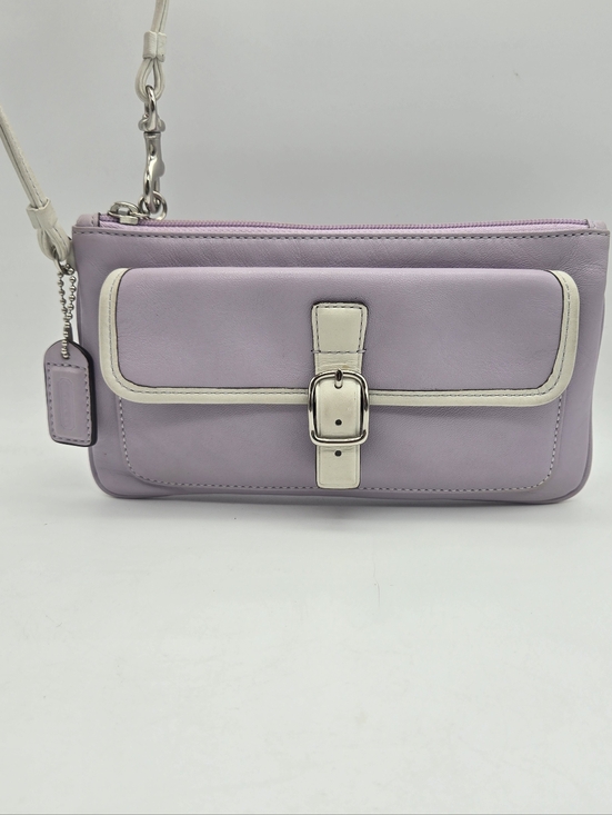 Coach Handbags - Coach Soho Lilac Wristlet